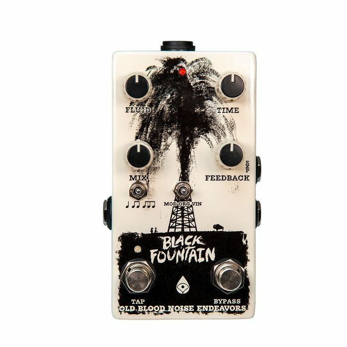 OLD BLOOD NOISE ENDEAVORS - Old Blood Noise Endeavors Black Fountain V3 Oil Can Delay Pedal With Tap Tempo