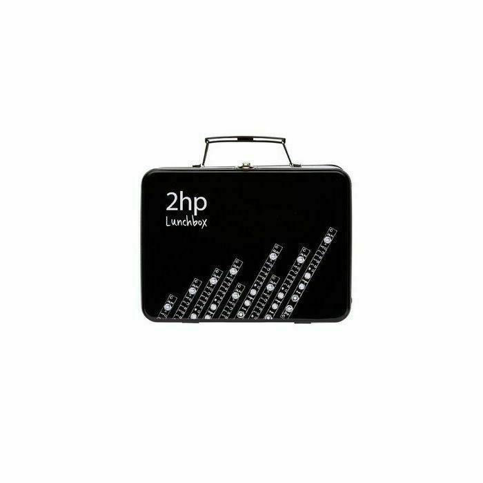 2HP - 2hp Lunchbox 42HP Portable Powered Modular Synth Case (black)