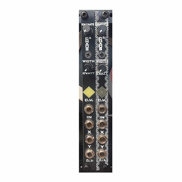 Zlob Modular Triple Cap Chaos Chaotic Oscillator & Audio Mangler Module
