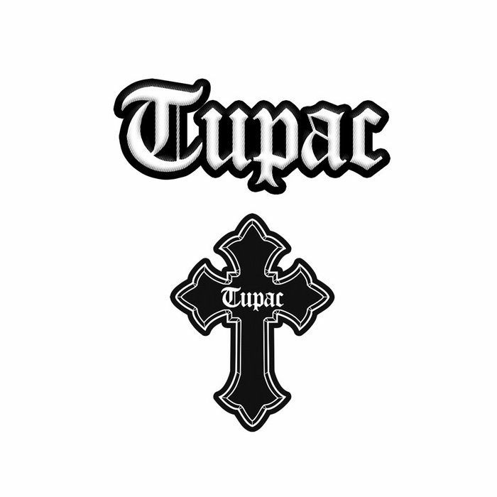 TUPAC - Tupac 2-Piece Patch Set