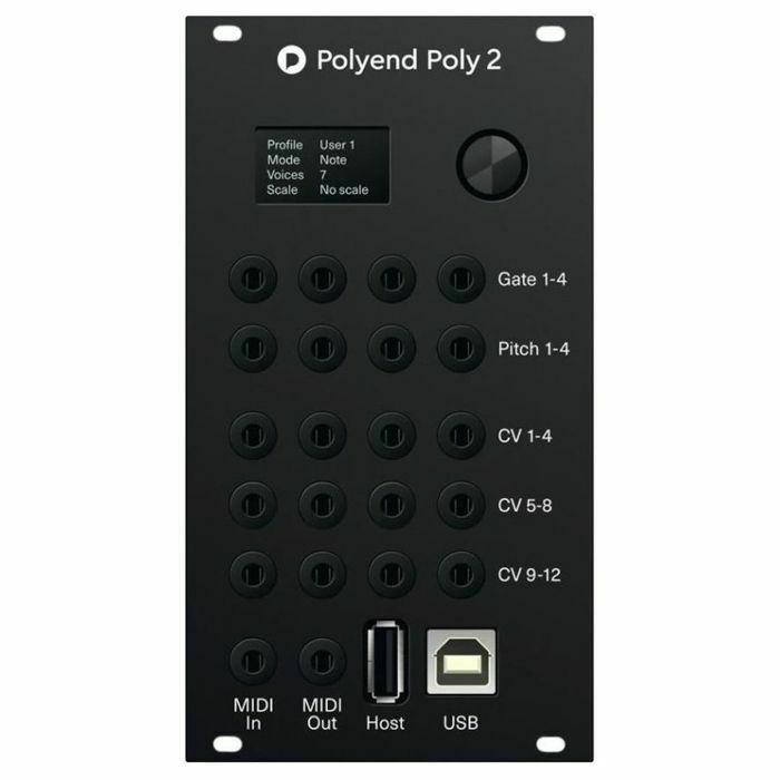 Polyend Poly 2 Polyphonic MIDI To CV Converter Module (B STOCK) at Juno