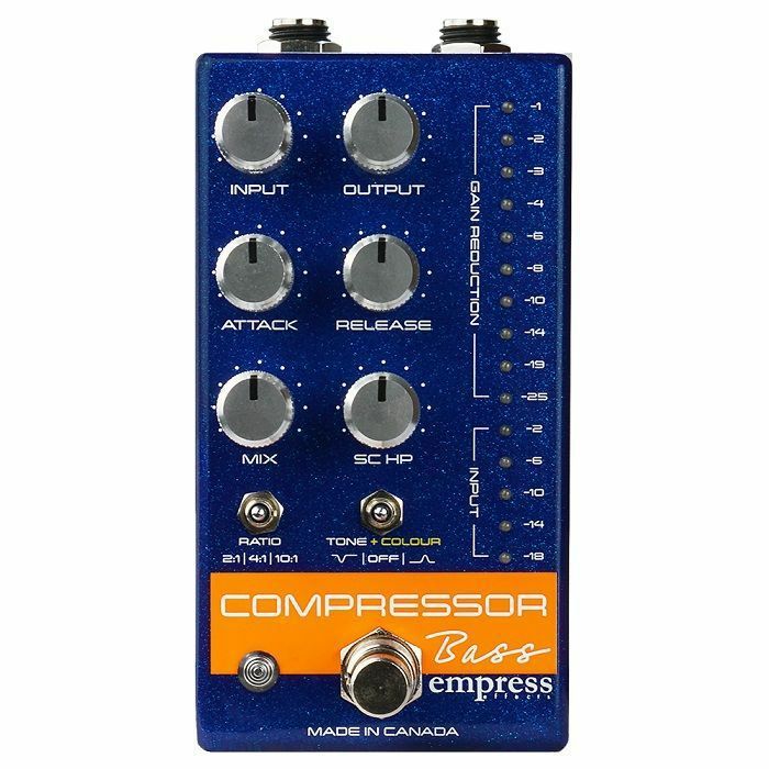 EMPRESS EFFECTS - Empress Effects Bass Compressor Effects Pedal (blue)