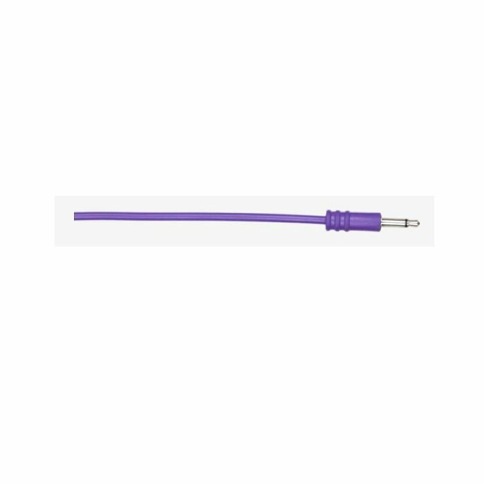 ALM - ALM Custom 3.5mm Male Mono Patch Cables (15cm, purple, pack of 5)