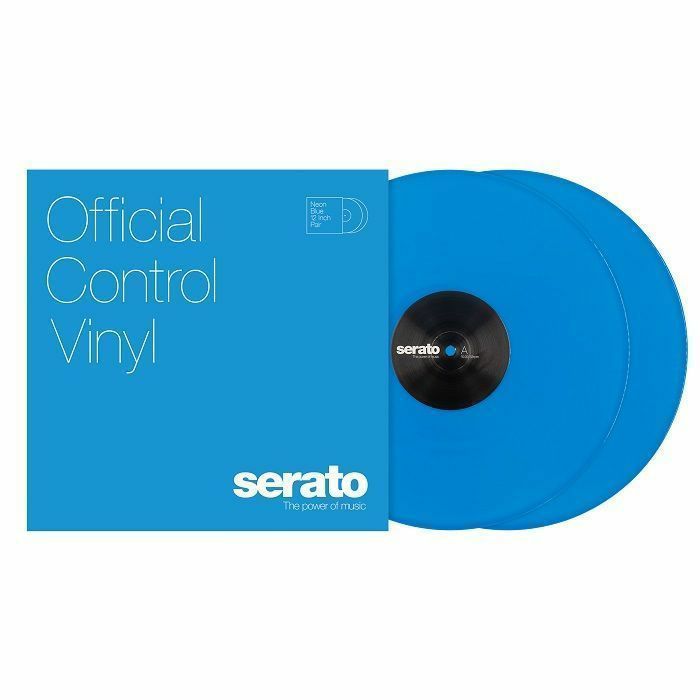 SERATO - Serato NEON Blue Limited Edition 12" Control Vinyl (pair)