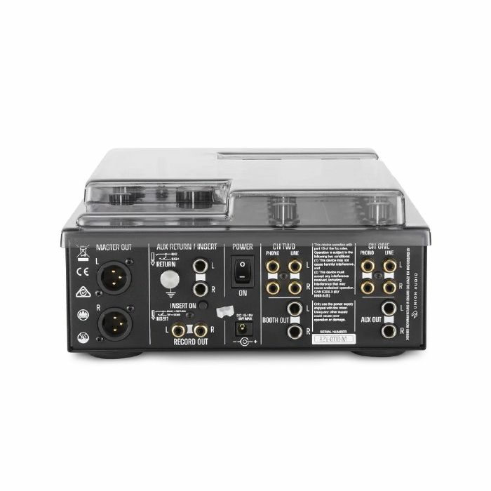 Decksaver Mastersounds Radius Two Valve MK1/Radius Two Valve MK2 & Union Audio Two.Valve Dust Cover