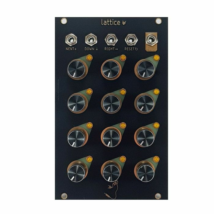TENDERFOOT ELECTRONICS - Tenderfoot Electronics Lattice 12- Step Multi-Directional CV Sequencer Module