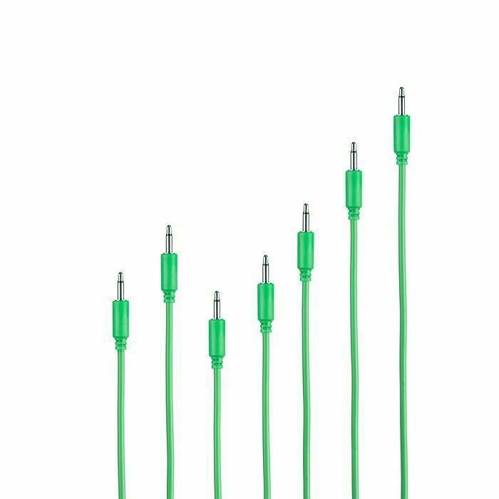 2HP - 2hp 12" Green Patch Cables (bundle of 5)