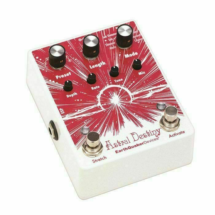 EARTHQUAKER DEVICES - EarthQuaker Devices Astral Destiny Octal Octave Reverb Effects Pedal