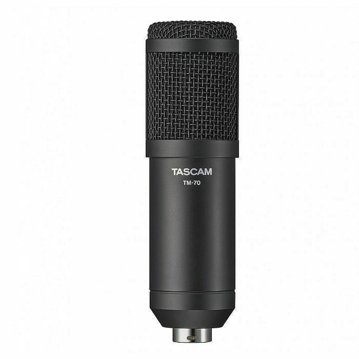 TASCAM - Tascam TM-70 Dynamic Microphone For Podcast Production & Live Streaming