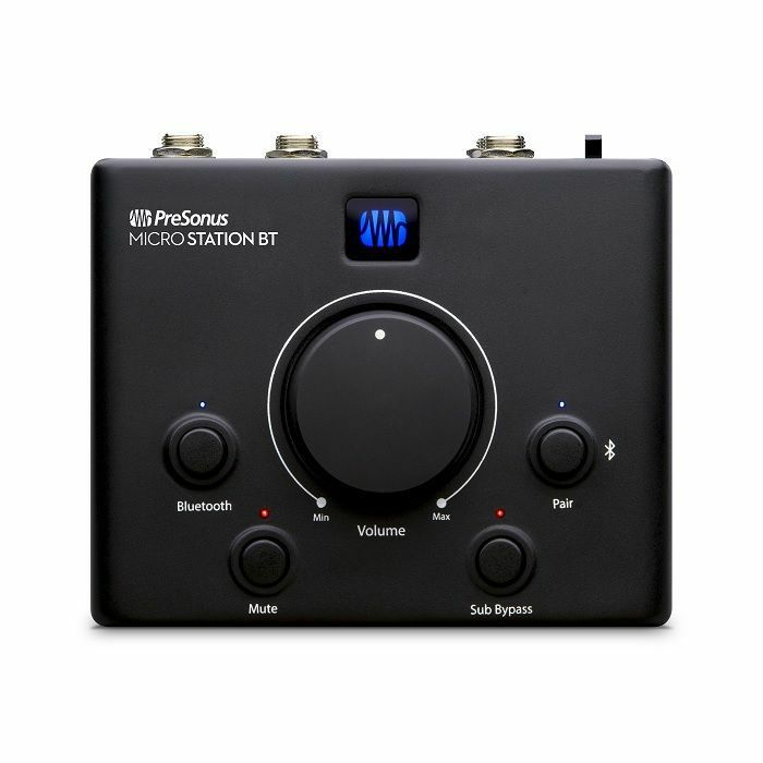 PRESONUS - Presonus Micro Station BT 2.1 Bluetooth Studio Monitor Controller