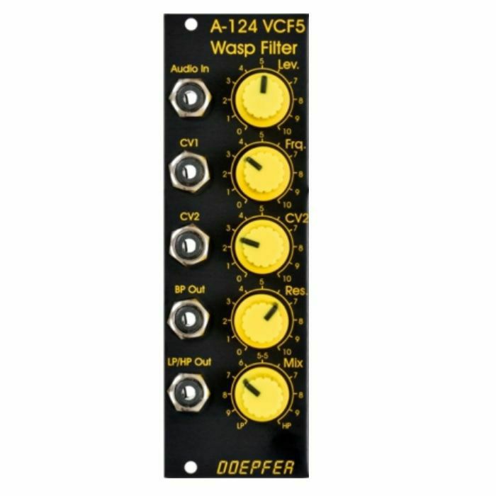 DOEPFER - Doepfer A-124 Wasp Filter SE Module (special edition black & yellow version) (B-STOCK)