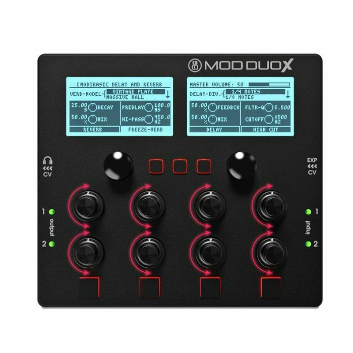MOD - MOD Duo X Standalone Audio Processor With Effects, Virtual Instruments & MIDI & CV Utilities