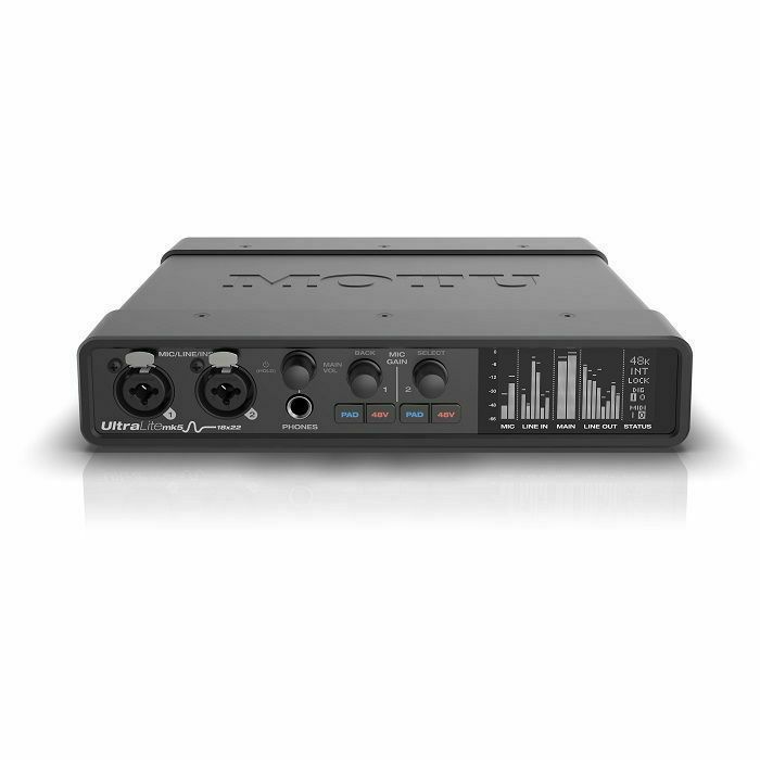 MOTU UltraLite MK5 18-In/22-Out USB Audio Interface at Juno Records.