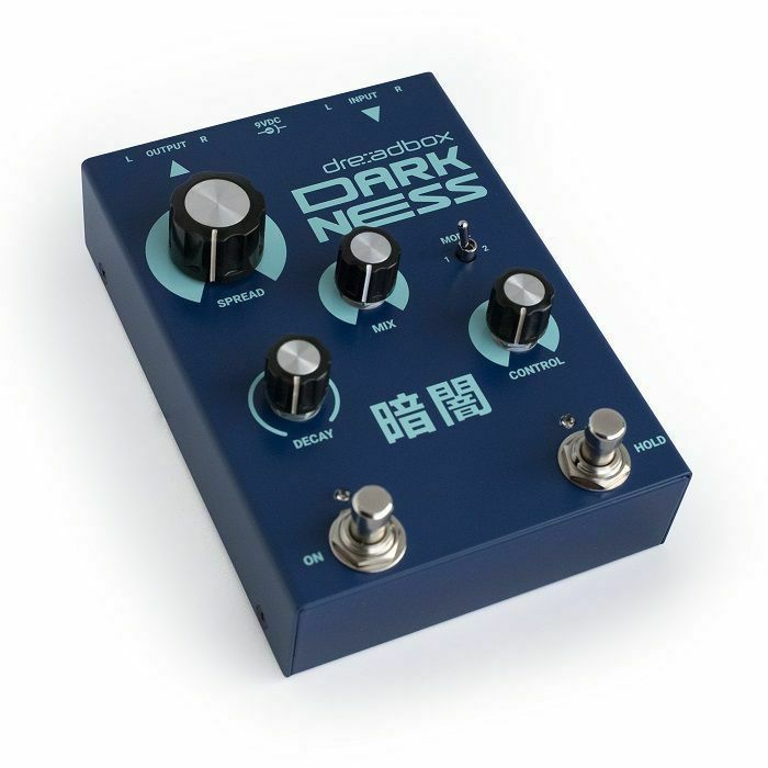 Dreadbox Darkness Digital Stereo Reverb Effects Pedal