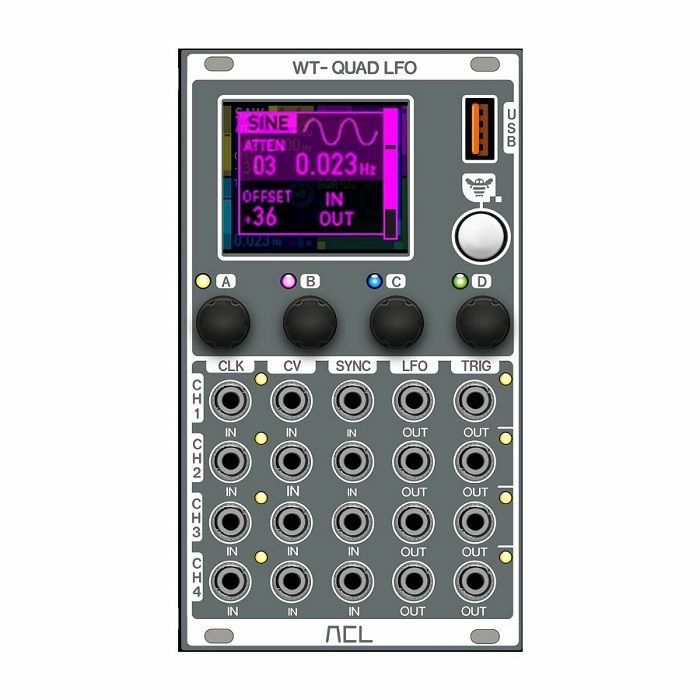 ACL - ACL WT-Quad LFO Quad Wavetable-Based Low Frequency Oscillator Module