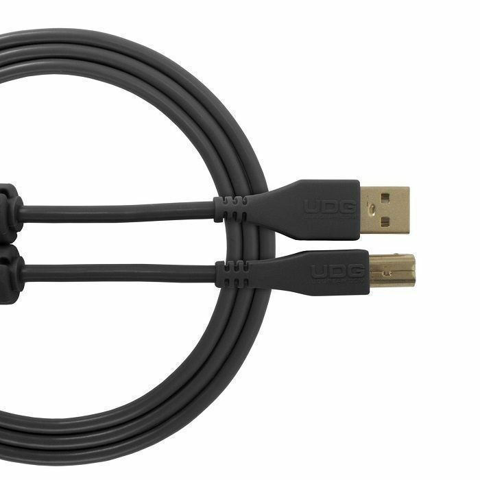 UDG - UDG Ultimate Straight USB 2.0 A-B Audio Cable (black, 1.0m)
