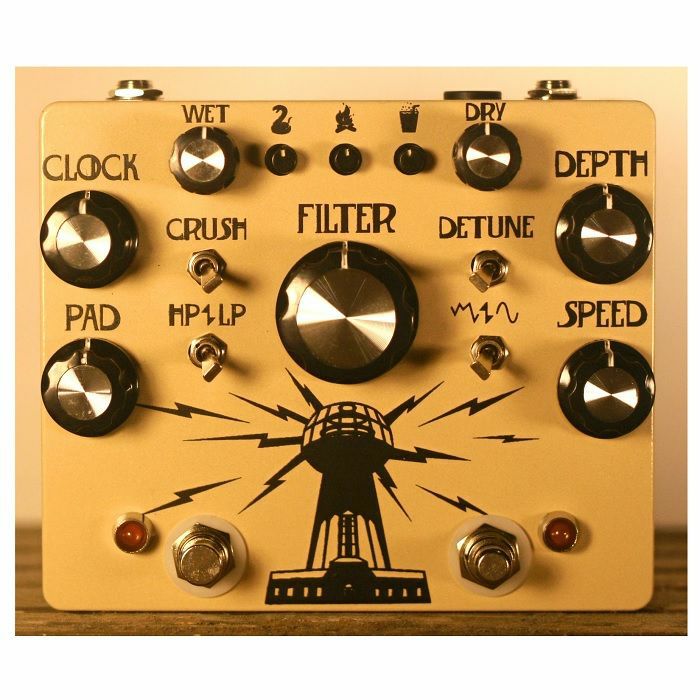 Hungry Robots The Wardenclyffe Deluxe Effects Pedal at Juno Records.