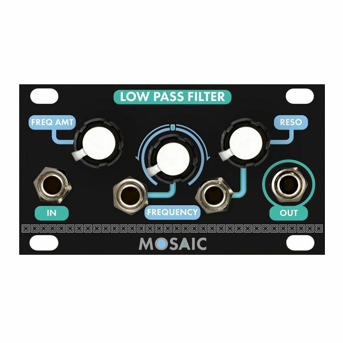 MOSAIC - Mosaic 1U Low Pass Filter Analogue Low Pass Filter Module (black)