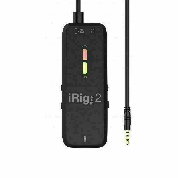 IK MULTIMEDIA - IK Multimedia iRig Pre 2 XLR Microphone Interface & Preamp For iOS/Android/Digital Cameras (B-STOCK)