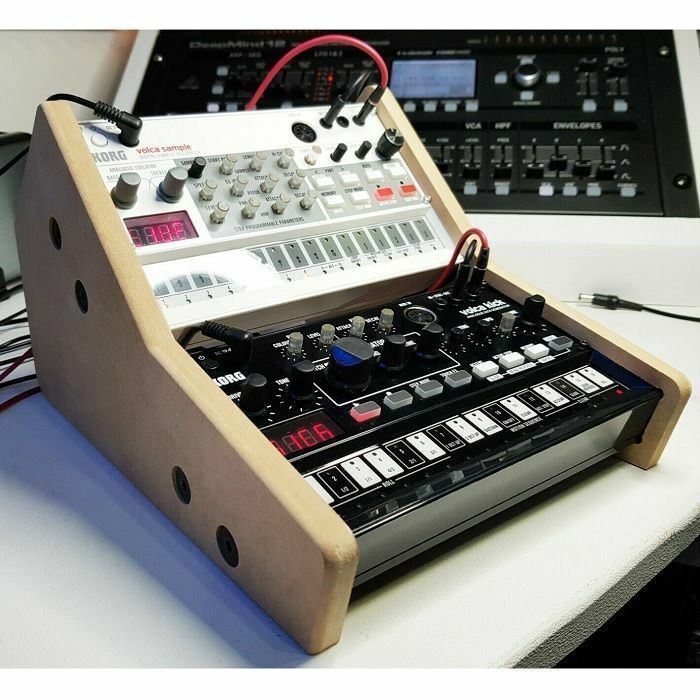 SYNTHS & WOOD - Synths & Wood Korg Volca Dual MDF Stand Precision Machined Series With Recess