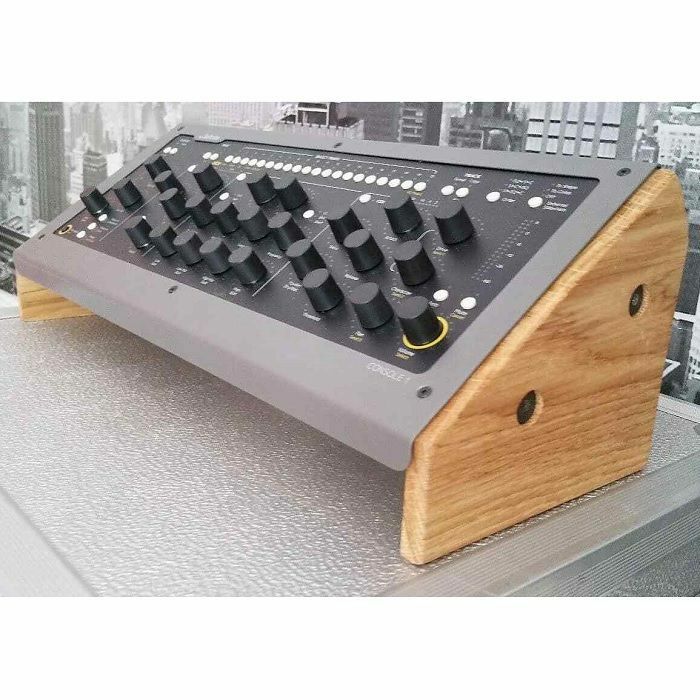 Synths Wood Softube Console Fader Tall Solid Oak Stand At Juno Records