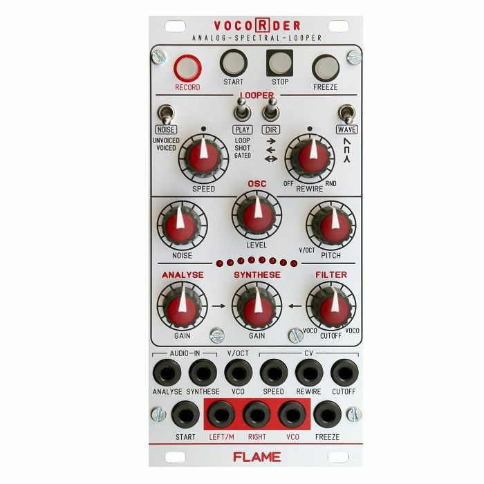 FLAME - Flame Vocorder Analogue Spectral Vocoder/Looper Module