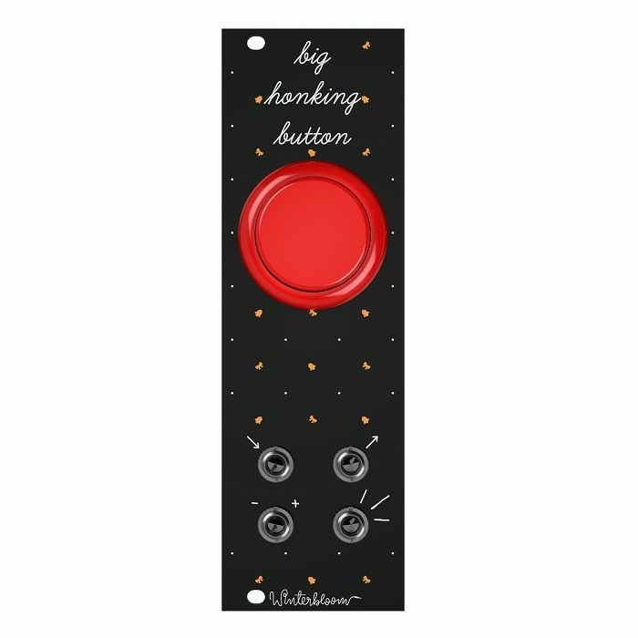 WINTERBLOOM - Winterbloom Big Honking Button Reprogrammable Sampler Module (black faceplate)