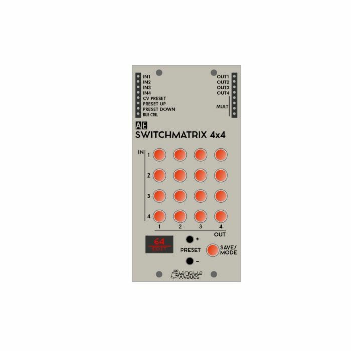 AE MODULAR - AE Modular SWITCHMATRIX 4x4 Patchbay Module