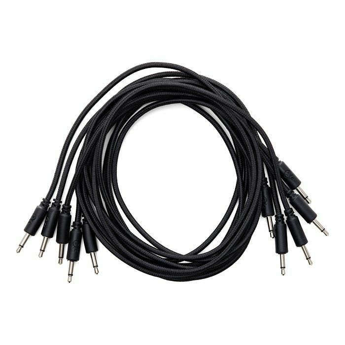 ERICA SYNTHS - Erica Synths 90cm Braided Patch Cables (black, pack of 5)