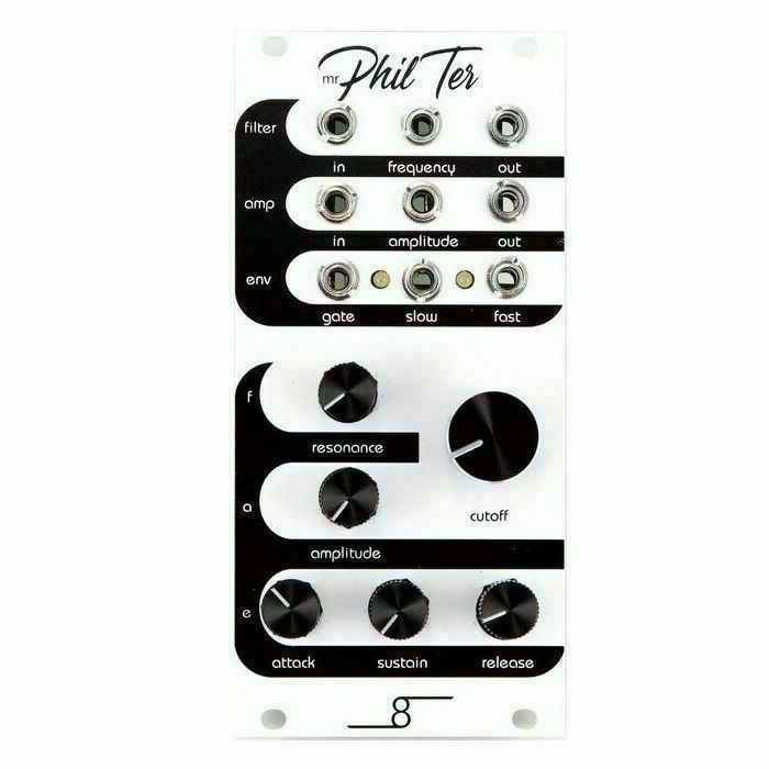 CRE8AUDIO - Cre8audio Mr Phil Ter Envelope Generator/VCA/Filter Module (silver)