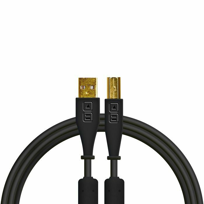 DJ TECH TOOLS - DJ Tech Tools Straight USB-A To USB-B Chroma Cable (black, 1.5m)