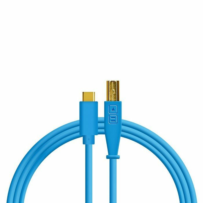 DJ TECH TOOLS - DJ Tech Tools USB-C To USB-B Chroma Cable (blue, 1.5m)