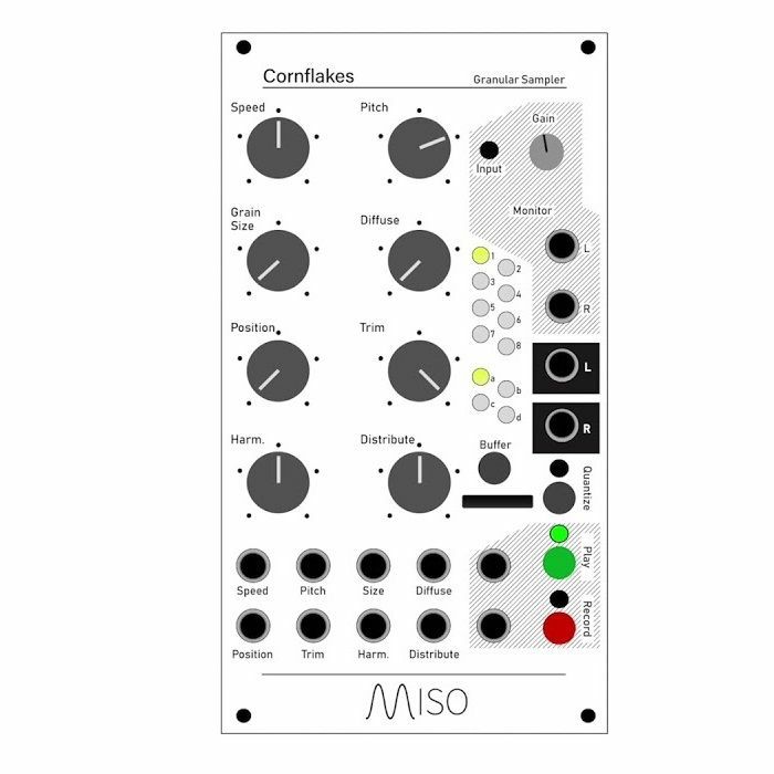 MISO - Miso Cornflakes Granular Sampler & Audioplayer Module