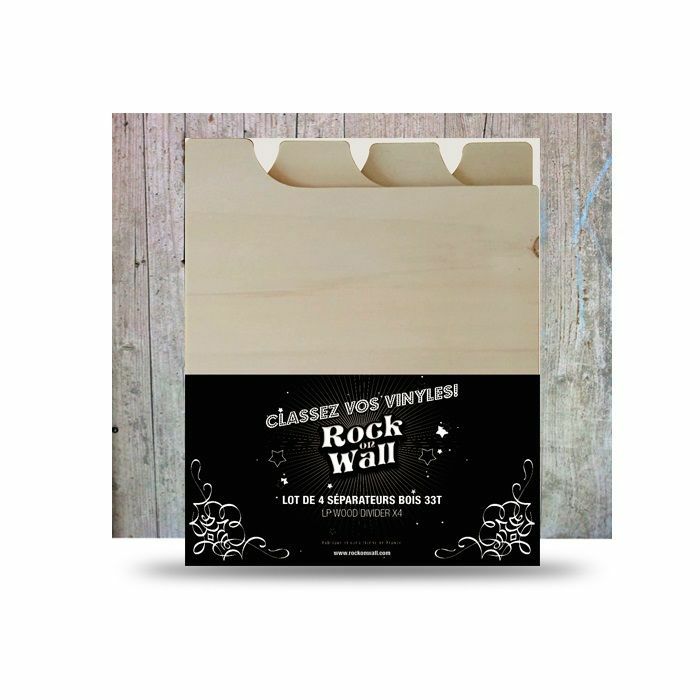 ROCK ON WALL - Rock On Wall Wooden Vinyl Record Divider 4