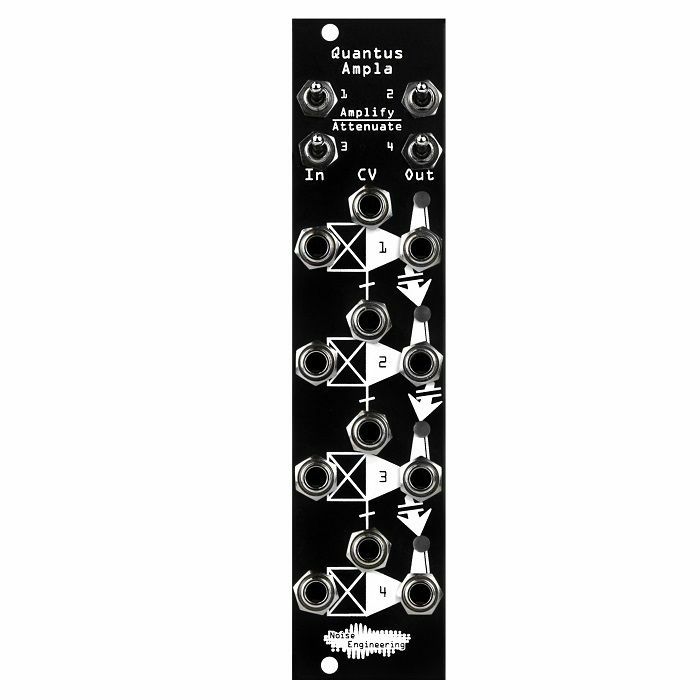 Noise Engineering Quantus Ampla 4Channel VCA Module (black) at Juno