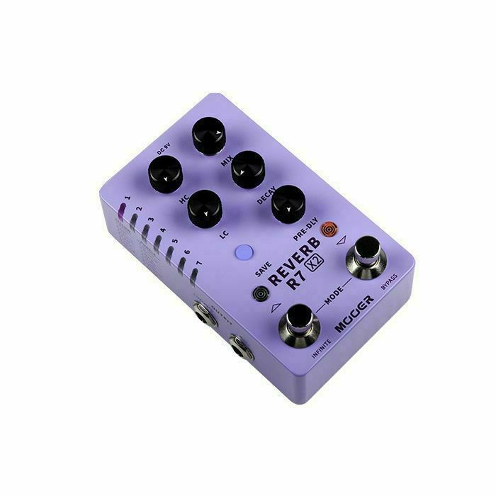 Mooer Audio R7 X2 Dual Stereo Reverb Effects Pedal