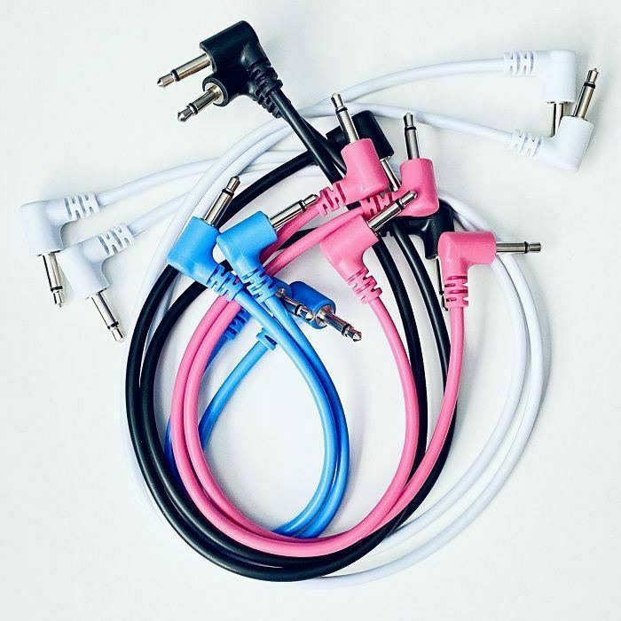 MODBAP MODULAR - Modbap Modular Shorty Variety Pack Right Angle Patch Cables (mixed colours & sizes)