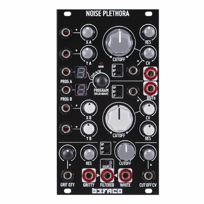 BEFACO - Befaco Noise Plethora 4-Voice Algorithmic Noise Generator Module