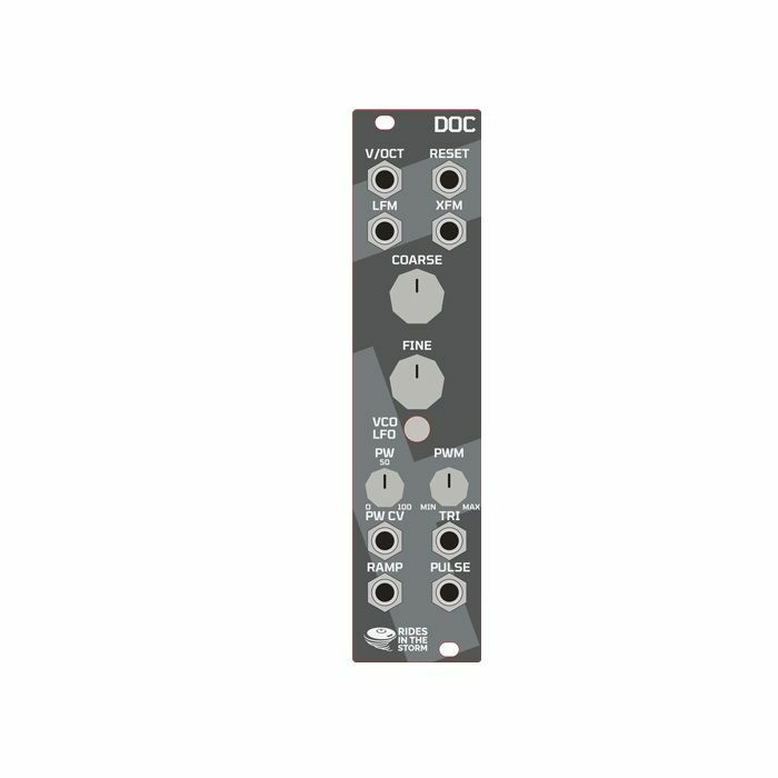 RIDES IN THE STORM - Rides In The Storm DOC Discrete & Stable Analogue VCO Module