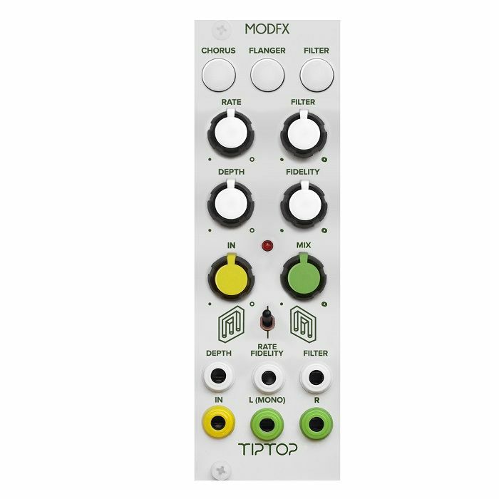 TIPTOP AUDIO - TipTop Audio ModFX Chorus/Flanger/Filter Module (white)