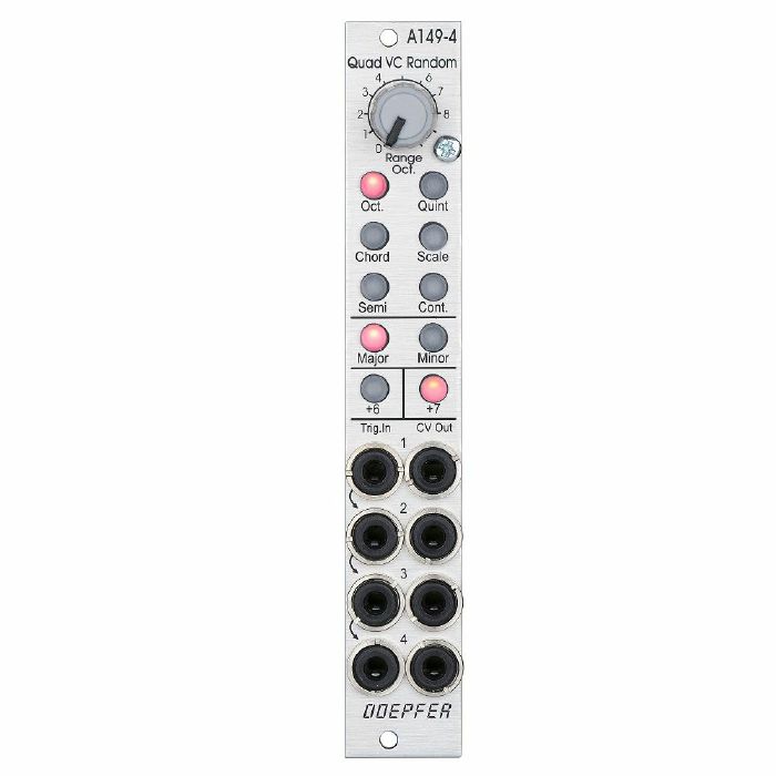 DOEPFER - Doepfer A-149-4 Quad VC Random Polyphonic Random Voltage Source Slim Line Series Module