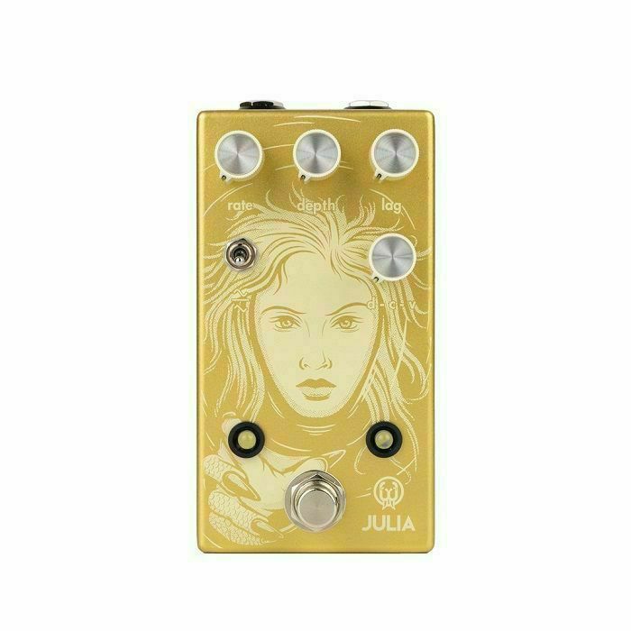 ギター WALRUS Audio Julia Chorus/Vibrato v2 Walrus Julia V2 Chorus & Vibrato Effects Pedal (gold