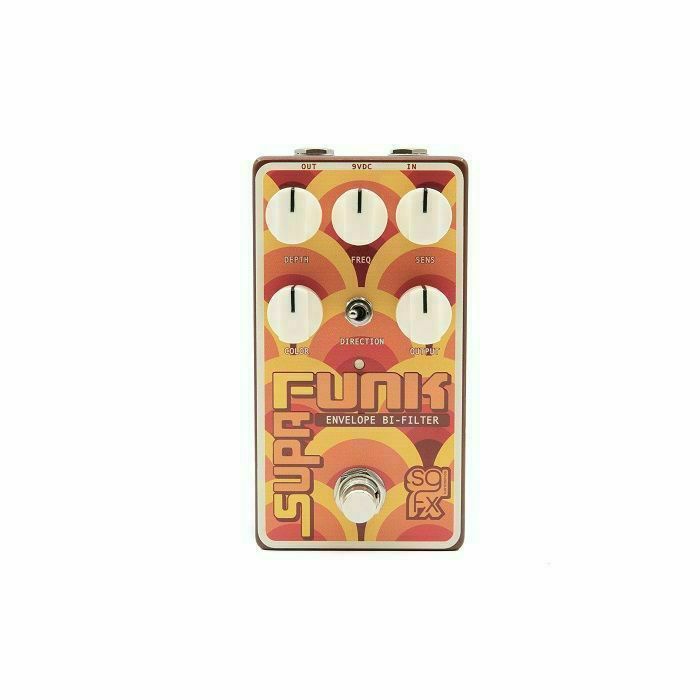 Solid Gold FX Supa Funk Envelope Bi-Filter Effects Pedal at Juno