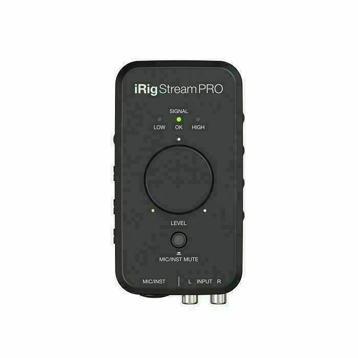 IK MULTIMEDIA - IK Multimedia iRig Stream Pro Streaming Audio Interface With Advanced Features For iOS/Android/Mac/PC