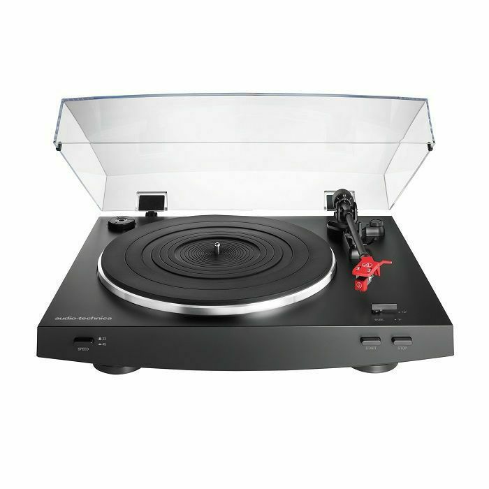 AUDIO TECHNICA - Audio Technica AT-LP3 Fully Automatic Belt-Drive Stereo Turntable With Universal Tonearm & Headshell (black)