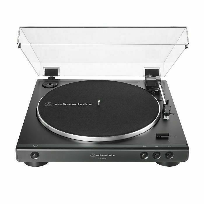 AUDIO TECHNICA - Audio Technica AT-LP60XUSB Fully Automatic Belt-Drive Analogue & USB Turntable (gun metal)