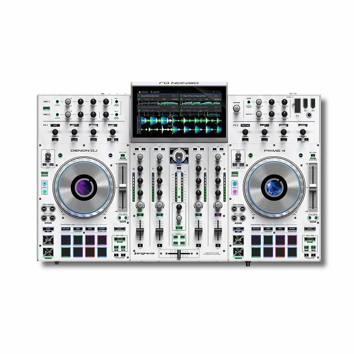 DENON DJ - Denon DJ Prime 4 Limited Edition White DJ Console
