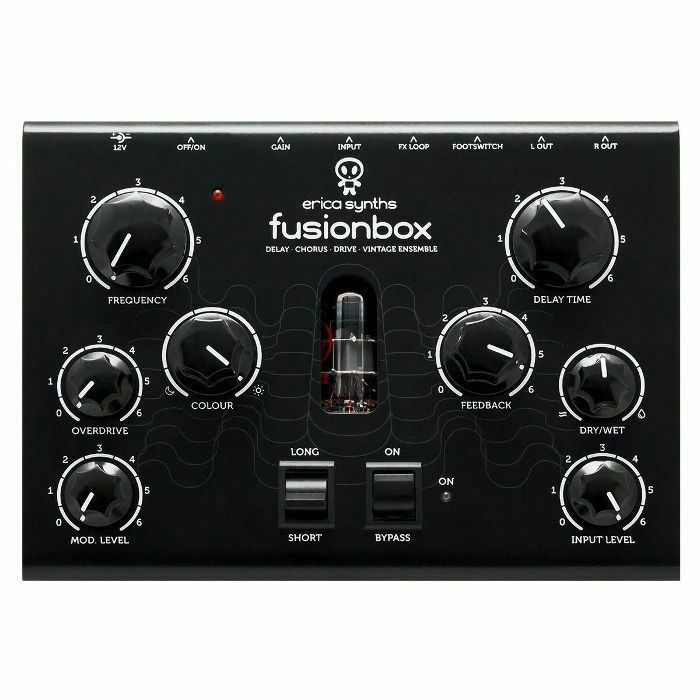 ERICA SYNTHS - Erica Synths Fusion Box Desktop Analogue Effects Unit (delay, flanger & chorus) (B-STOCK)