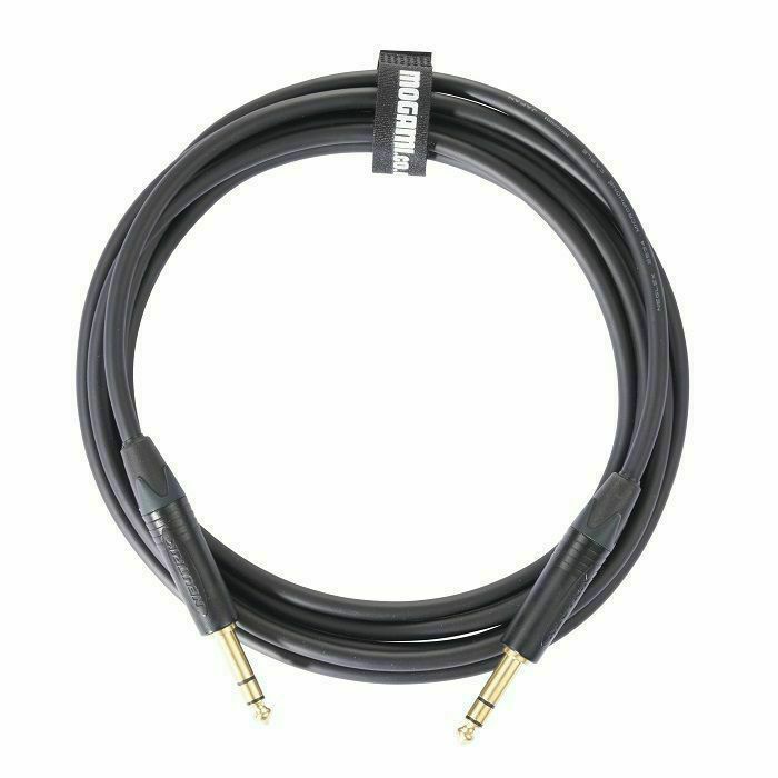 MOGAMI - Mogami 1/4-Inch TRS Jack To 1/4-Inch TRS Jack Cable With Neutrik Black & Gold Connectors (3m)