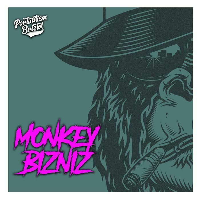 MIKEYDUBZ - Mikeydubz Portablism Bristol Presents Monkey Bizniz 7" Control Vinyl (black, single)